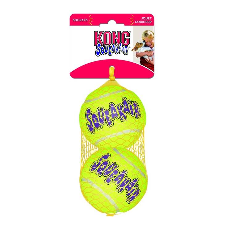 Kong SqueakAir tennispallo L 2 kpl - Koiran pallot - 562 - 1