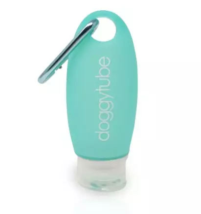 Doggyroller Doggytube silikoninen palkkauspursotin turkoosi - Palkitsemistarvikkeet koiralle - 2472 - 1