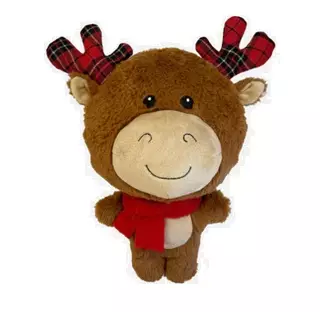 Happy Pet Big Head Reindeer koiran pehmolelu - Koiran pehmolelut - 5422 - 1