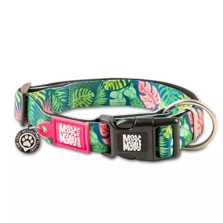 Max & Molly Smart ID collar tropical XS - Koiran tekstiilipannat - 5912 - 1