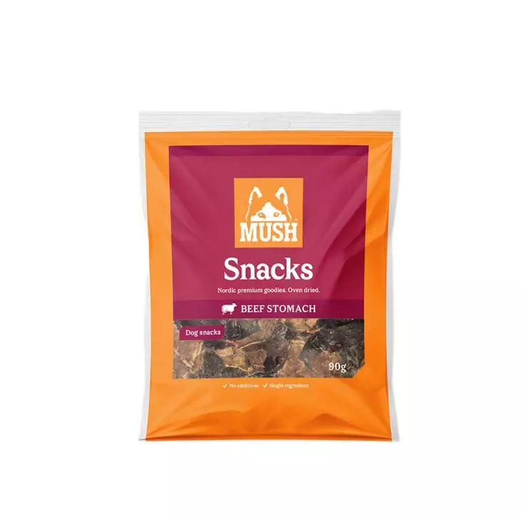 Mush Snacks naudanmaha 90 g - Kuivatut herkut - 6472 - 1