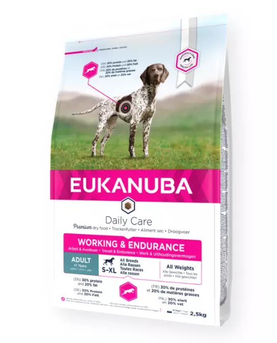 Eukanuba Daily Care Adult Working & Endurance koiran kuivaruoka 15 kg - Eukanuba kuivaruoat koiralle - 6212 - 1