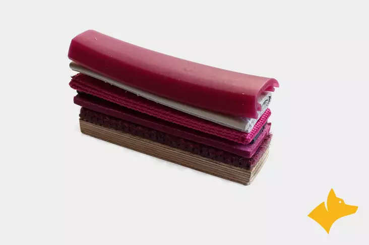 Naloux jälkiesinesetti pinkki sis. 7 kpl jälkiesineitä - Jälkiesineet - 5822 - 1