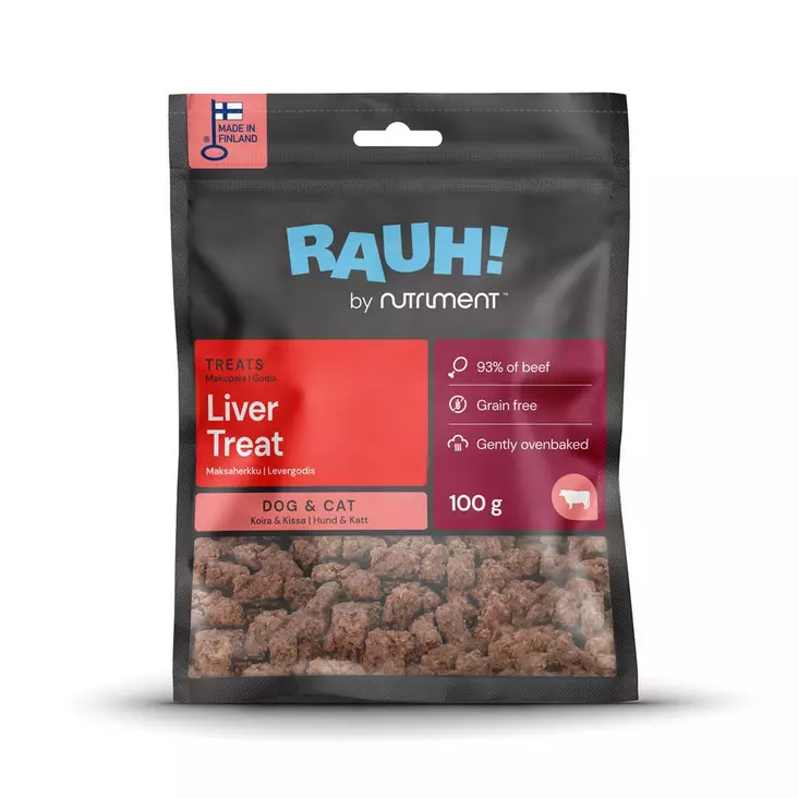RAUH! Liver Treat / Maksaherkku 100 g - Koulutusherkut - 3232 - 1