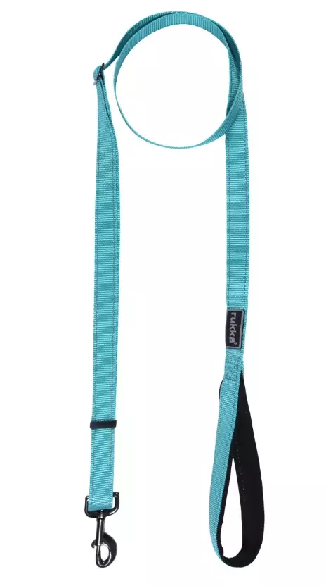Rukka Pets Bliss talutin turkoosi S - Koiran tekstiilitaluttimet - 5402 - 1