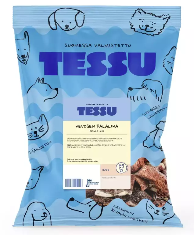 Tessu Hevosen palaliha 800 g - Tessu - 5592 - 1