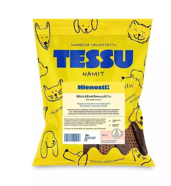 Tessu Hienosti! Broileriherkkulastu 180 g - Kuivatut herkut - 2772 - 1