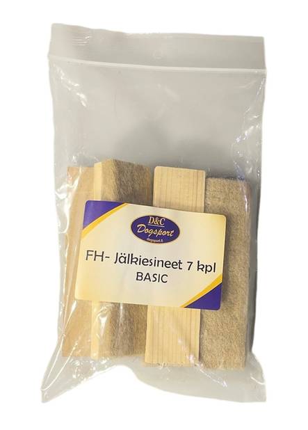 D&C IFH Jälkiesinesarja Basic 7 kpl - Jälkiesineet - 4173 - 2