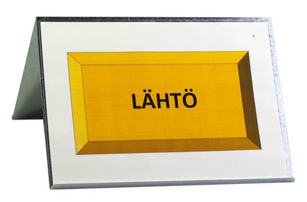 D&C Rally-toko tehtäväkyltit VOI, A6 - Tehtäväkyltit - 623 - 2