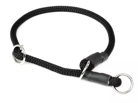 Mystique PK panta nylon 8 mm musta 35 cm - Koiran tekstiilipannat - 2793 - 1