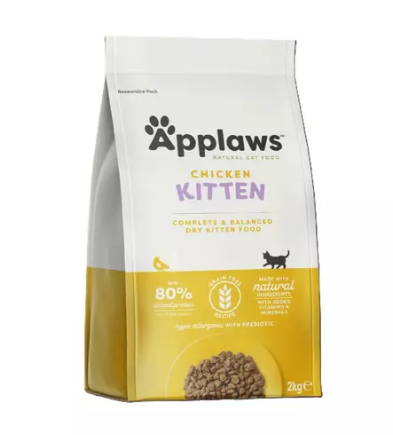Applaws Kitten kana viljaton kissanpennun kuivaruoka 2 kg - Applaws - 6373 - 1