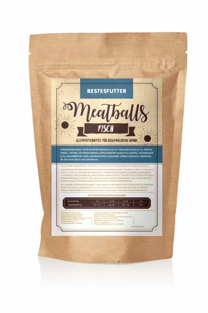 Meatballs kala 500 g - Koulutusherkut - 6393 - 1