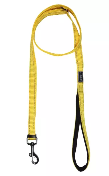 Rukka Pets Bliss talutin keltainen S - Koiran tekstiilitaluttimet - 5403 - 1