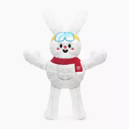 Snow Paws - Snow Bunny koiranpennun pehmolelu - Koiran pehmolelut - 5413 - 1