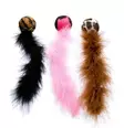 Kong Cat Wild Tails kissan pallo höyhenhännällä - Kissan pallot - 2453 - 2