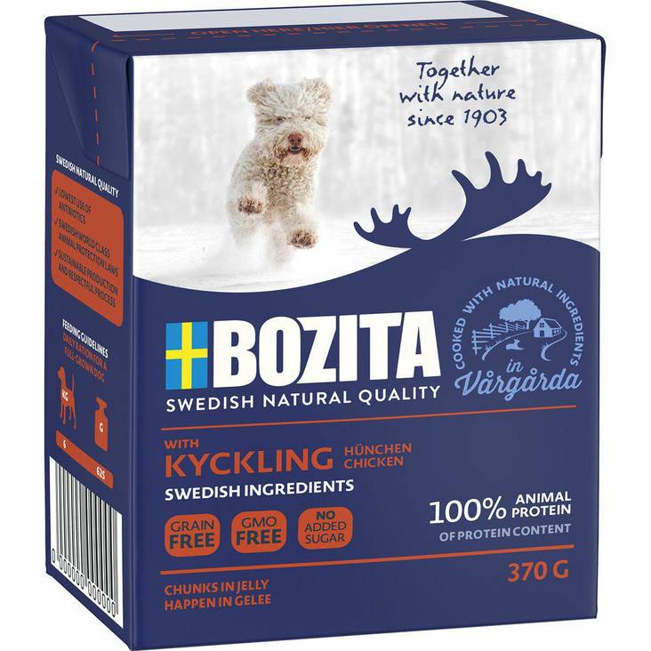 Bozita Naturals Tetrapack Kana 370 g - Bozita märkäruoat - 3503 - 1