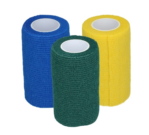 Coban Itsekiinnittyvä joustoside 10 cm vihreä - Koiran joustositeet - 3763 - 1