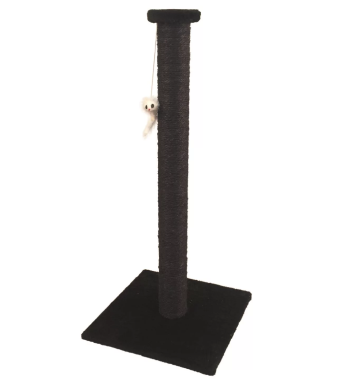 Dogman Raapimatolppa Sally musta 90 cm - Kiipeily- ja raapimapuut - 4443 - 1