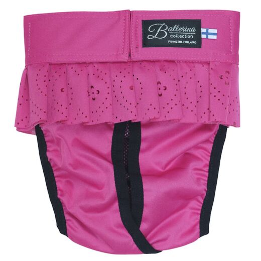 FinNero Ballerina juoksuhousut lace XXS - Koiran juoksuhousut ja urosvyöt - 3173 - 1