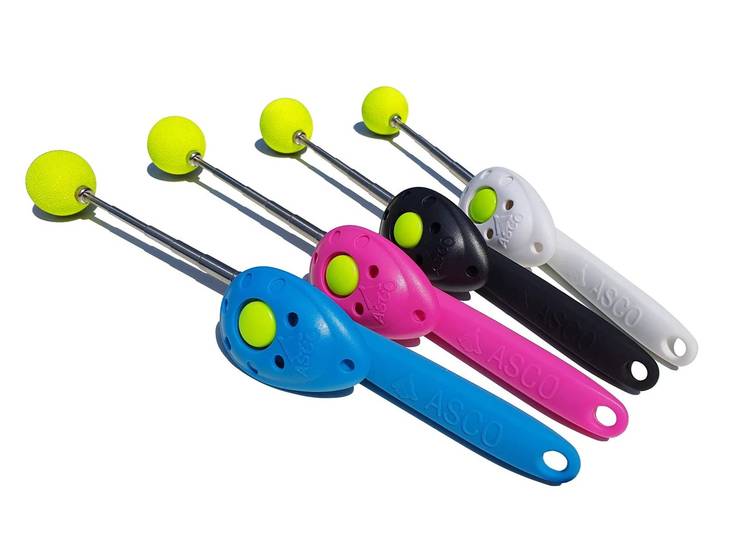 Kosketuskeppi naksuttimella : Väri - Pinkki - Kosketuskepit - 1153 - 1