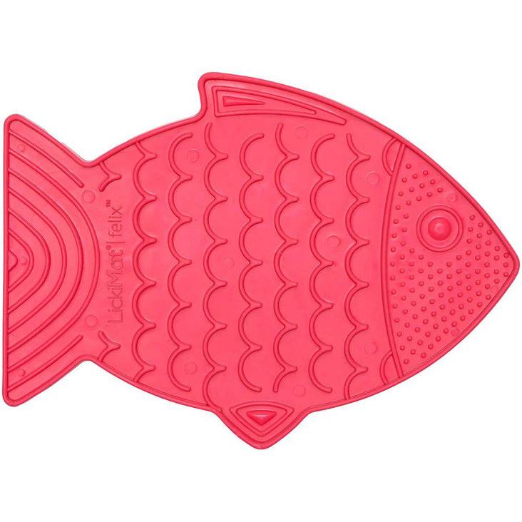 LickiMat Felix nuolumatto punainen - Kissan aktivointilelut - 9393 - 1