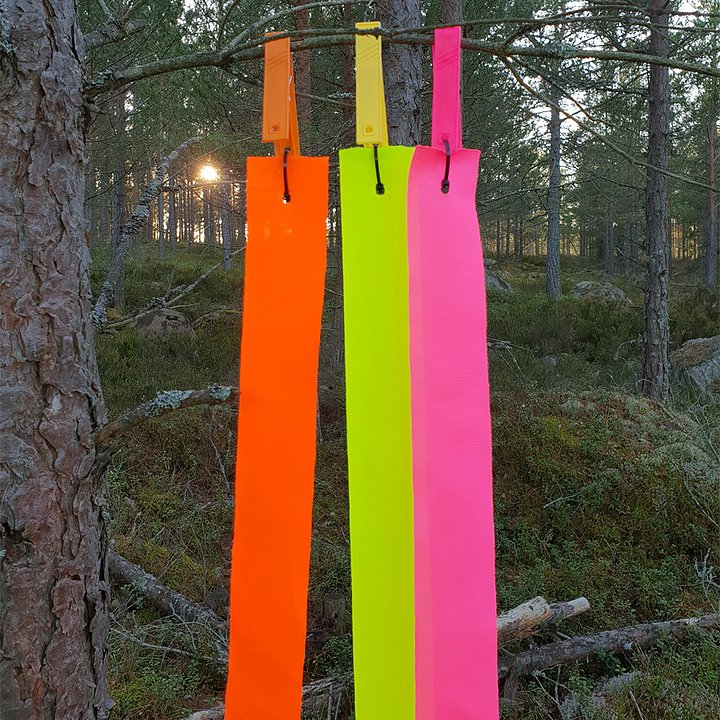 Merkkausnauhat 4 kpl pinkki - Jäljenmerkkaus - 5033 - 1