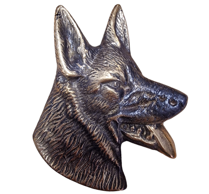 Messinkifiguuri Saksanpaimenkoira keskikoko - Lahjatavarat - 4603 - 1