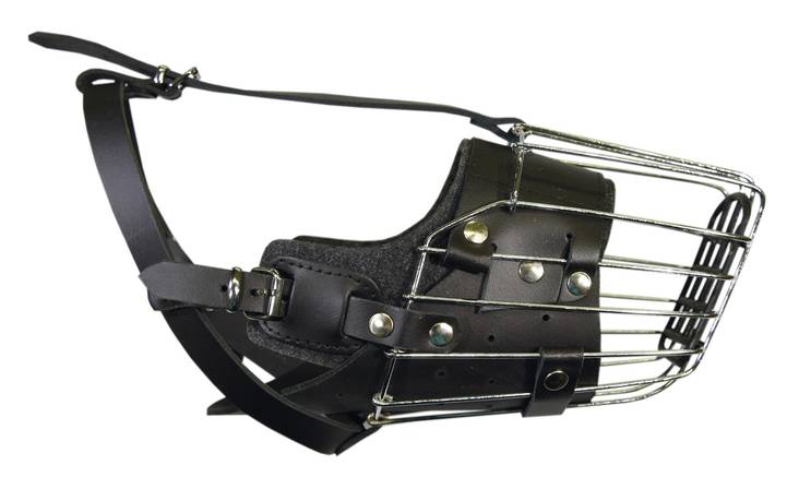 Metallikoppa huopavuorella saksanpaimenkoira - Metalliset kuonokopat koiralle - 233 - 1