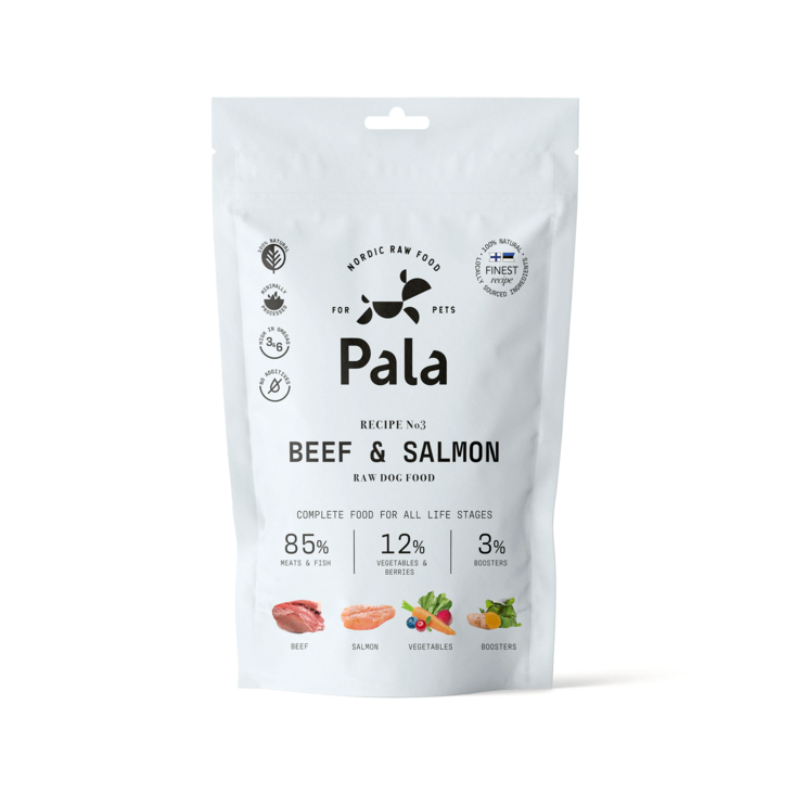 Pala Beef & Salmon täysravinto - Nauta & Lohi 100 g - Pala Petfoods - 3283 - 1