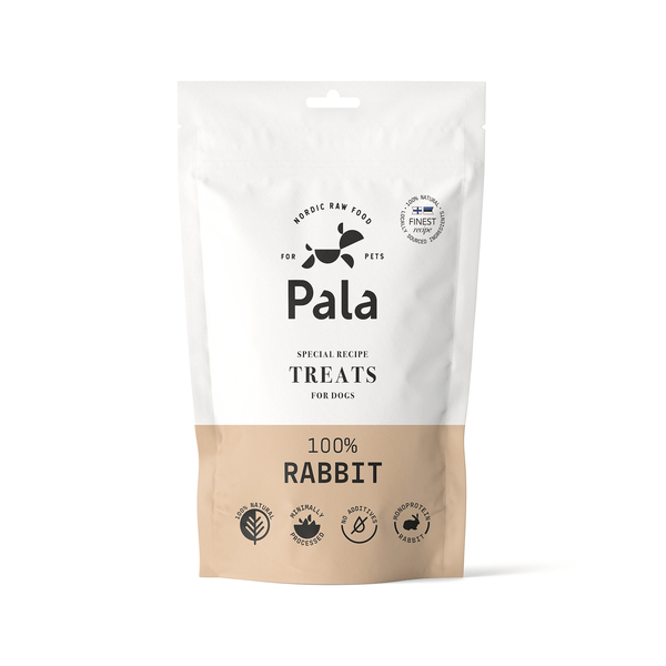 Pala Treats Rabbit - Jänis herkkupalat 100 g - Koulutusherkut - 3293 - 1