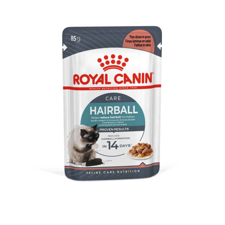 Royal Canin Hairball Care Gravy kissan märkäruoka 85 g - Royal Canin märkäruoat kissalle - 3343 - 1