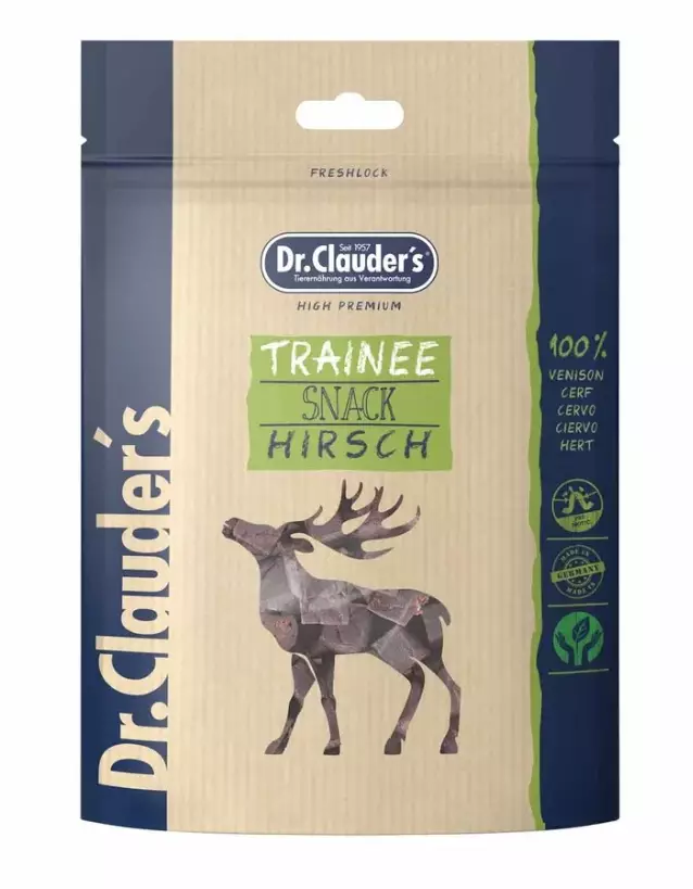 Dr. Clauder's Trainee Snack Medium peura 80 g - Koulutusherkut - 2613 - 1