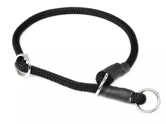 Mystique PK panta nylon 8 mm musta 35 cm - Koiran tekstiilipannat - 2793 - 1