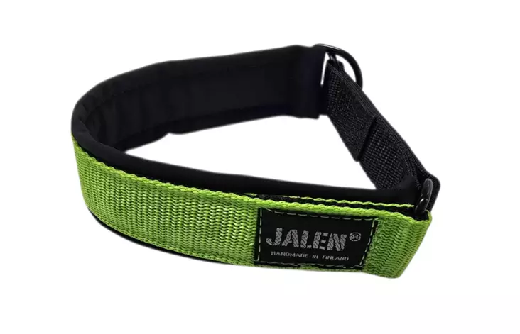 Jalen Puolikiristävä kaulapanta 30 mm lime 30-40 cm - Koiran tekstiilipannat - 2923 - 1