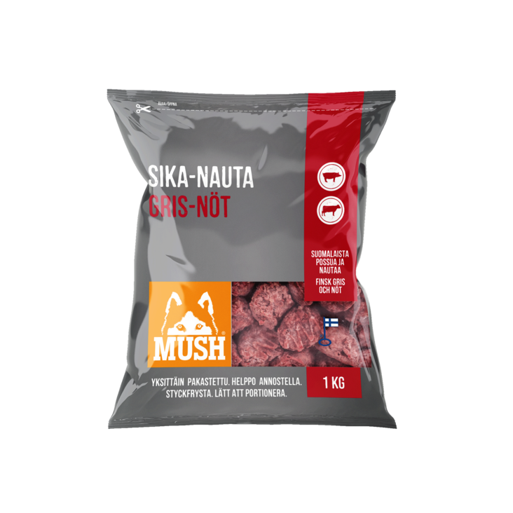 Mush Barf Basic Sika-nauta 1 kg - Mush - 5253 - 1