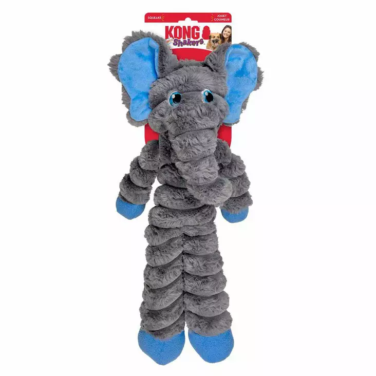 Kong Shakers Crumples Elephant koiranlelu - Koiran pehmolelut - 5813 - 1