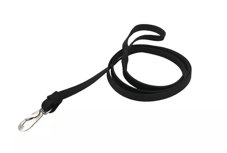 D&C Nahkatalutin 2 m BGB-lukolla musta - Koiran nahkataluttimet - 5853 - 1