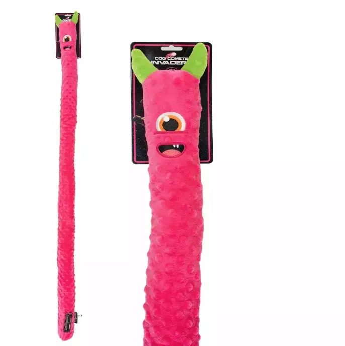 Dog Comets Invaders XXL pinkki - Koiran pehmolelut - 6353 - 1
