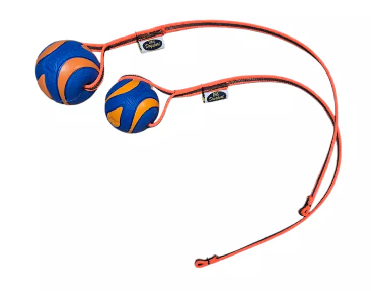 Chuck It! Ultra Squeaker Ball vinkuva narupallo gripillä M - Narupallot ja pallot - 2063 - 1