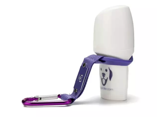 Doggyroller Roll-on palkkaustuubi kiinnikkeellä lila - Palkitsemistarvikkeet koiralle - 2473 - 1