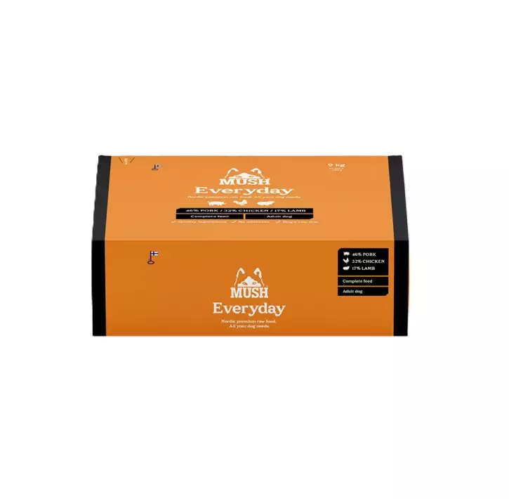 Mush Everyday Black sika-kana-lammas 9 kg - Mush - 3103 - 1