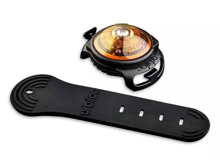 Orbiloc Dual turvavalo keltainen - Koiran huomiovalot - 1303 - 1