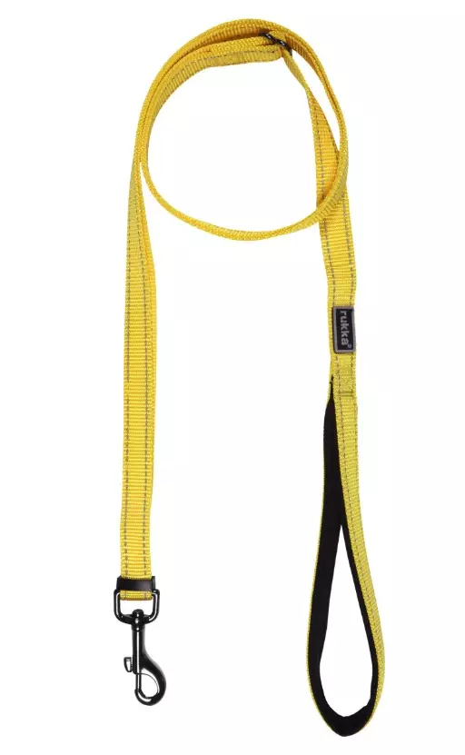 Rukka Pets Bliss talutin keltainen S - Koiran tekstiilitaluttimet - 5403 - 1