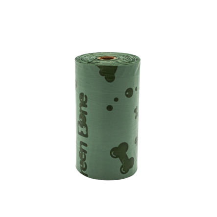 Green Bone kakkapussit 1kpl hajustamaton - Kakkapussit & kotelot - 4774 - 2