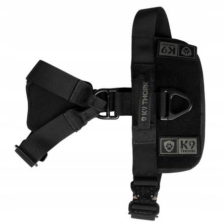 K9 Thorn Delta Taktinen Y-valjas kahvalla musta koko M - Koiran valjaat - 4314 - 1