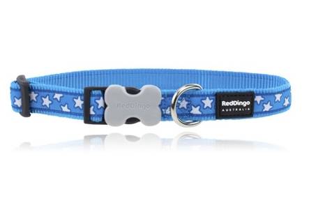 RedDingo Design panta tähdet turkoosi 20-32 cm - Koiran tekstiilipannat - 3884 - 1