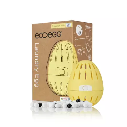 Ecoegg hajusteeton pyykkimuna aloituspakkaus + 70 pesua - Puhdistusaineet - 3824 - 1