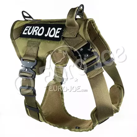 Euro Joe Taktinen valjas khaki S - Koiran valjaat - 2024 - 1