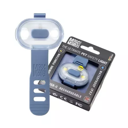 Max & Molly Matrix 2.0 Ultra LED Safety Light huomiovalo sininen - Koiran huomiovalot - 5384 - 1