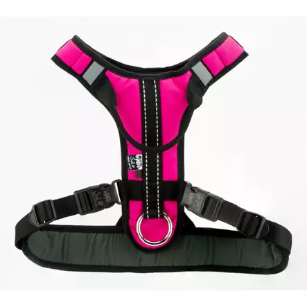 Sali V-Trek valjas kahvalla pinkki S - Koiran valjaat - 1774 - 2